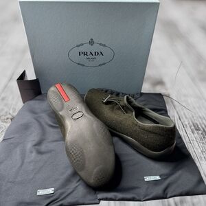 Prada Dark Green Sneakers